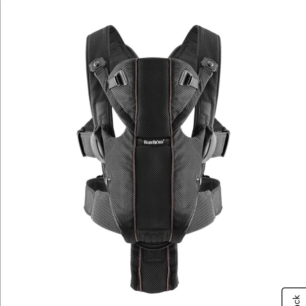Babybjörn carrier miracle black mash - brand new